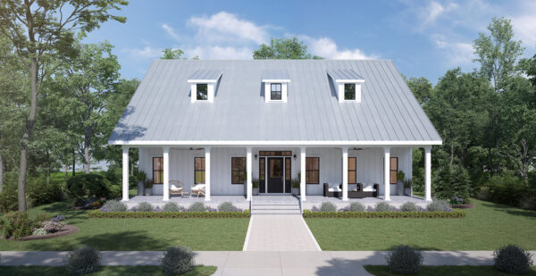 1800 house plan front